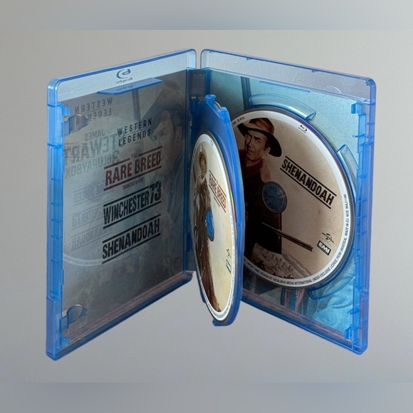 🛍️SALE🛍️ James Stewart Western Collection - 3 BLURAY BOX - Picture 3 of 7